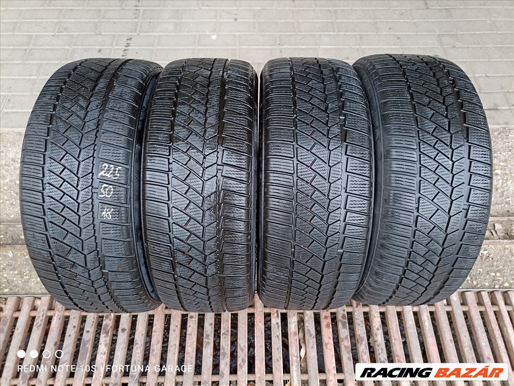  225/50 R18" Conti WinterContact használt téli garnitúra 1. kép