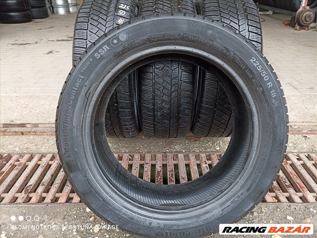 225/50 R18" Conti WinterContact használt téli garnitúra 3. kép