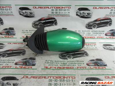 Fiat Seicento zöld színű, manual , bal oldali tükör 