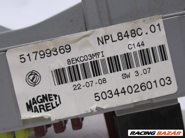 Lancia Musa belső biztosíték tábla 51799369 3. kép