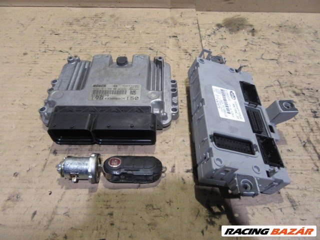 153231 Fiat Bravo 2007-2014 1,9 16v Diesel motorvezérlő szett 51828270 , 0281013580 1. kép
