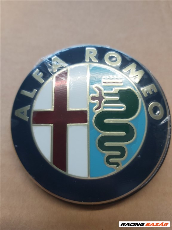 Alfa Romeo 147, 156, Gt  gyári új hátsó embléma 46822713 1. kép