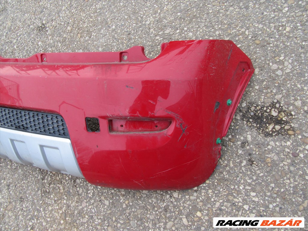Fiat Panda II. Cross , 735393703 számú, piros színű, hátsó lökhárító a képen látható sérüléssel 3. kép