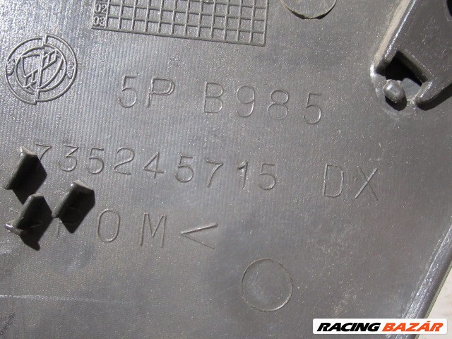 Fiat Punto II. 5 ajtós, 735245715 számú, jobb oldali , tükör takaró műanyag 3. kép