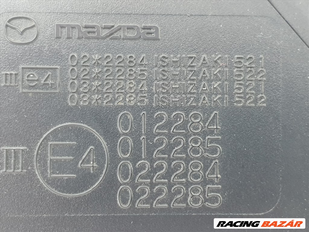 501867 Mazda 5, 2009, Bal Visszapillantó Tükör, 5 vezeték 8. kép