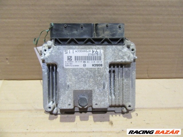 Fiat Croma 1,9 8v Diesel motorvezérlő 0281013130 , 51812912 1. kép