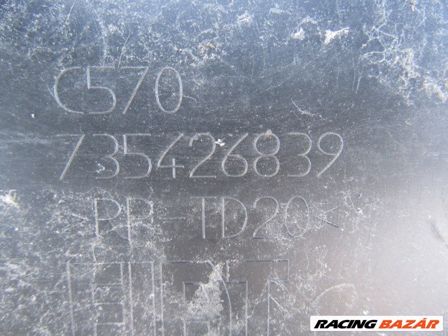 147956 Fiat Bravo 2007-2014 hátsó lökhárító alsó rész 3. kép