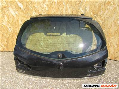 111714  Alfa Romeo 147 FL 2005-2010 fekete színű csomagtérajtó, a képen látható sérüléssel 50504142