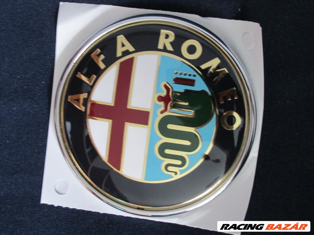 Alfa Romeo MiTo 2008-2013, Alfa 147 2000-2005 gyári új első embléma 46558973 1. kép