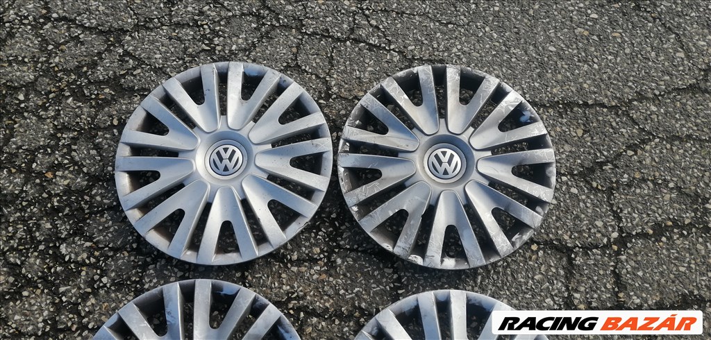 Volkswagen Golf, Passat, Sharan Touran stb gyári 15" dísztárcsa szett eladó! 5K0601147 3. kép