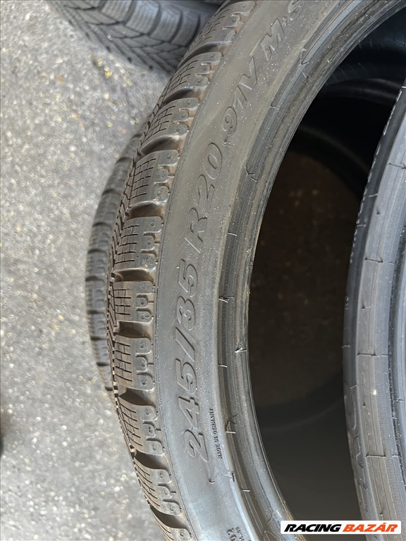 Pirelli Sottozero Winter 245/30 R20 - 305/30 R20 8mm-es téligumi garnitura eladó. 10. kép