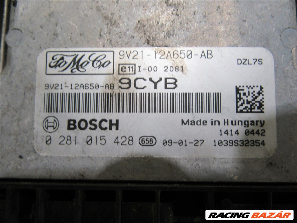 Ford Fiesta 1,6 Diesel motorvezérlő 9v2112a650ab 3. kép
