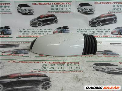 Fiat Seicento fehér színű, manual , bal oldali tükör a képen látható sérüléssel