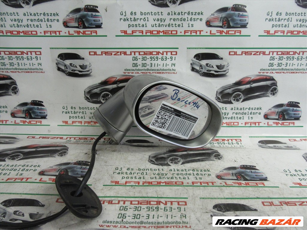 Fiat Barchetta ezüst színű, elektromos,jobb oldali tükör 7. kép