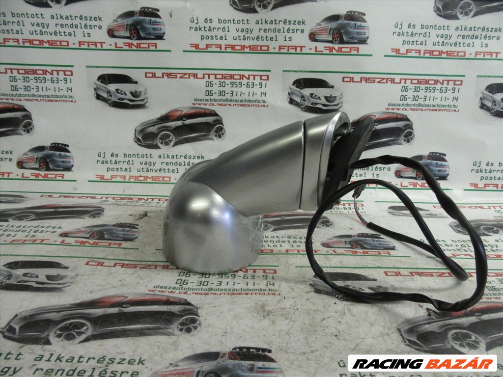 Fiat Barchetta ezüst színű, elektromos,bal oldali tükör 3. kép