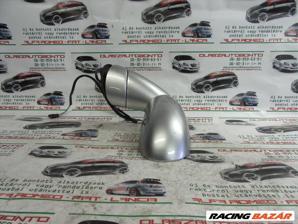 Fiat Barchetta ezüst színű, elektromos,bal oldali tükör 5. kép