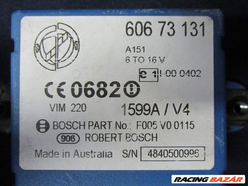 72477 Alfa Romeo 156 2,0 16v Jts benzin motorvezérlő szett 55185284, 0261S01010 3. kép