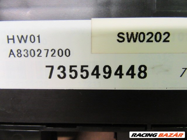 Fiat Linea digit fűtéskapcsoló 735549448 4. kép