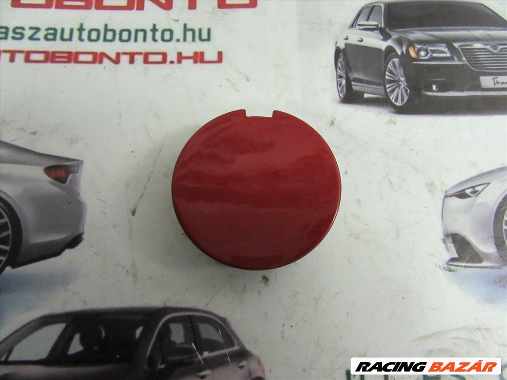45759 Alfa Romeo 159 piros színű, első vonószem takaró 71777594 1. kép