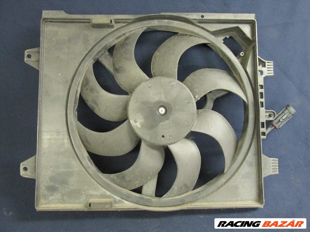 Fiat 500 1,2 benzin hűtőventilátor keret motorral 51787111 2. kép