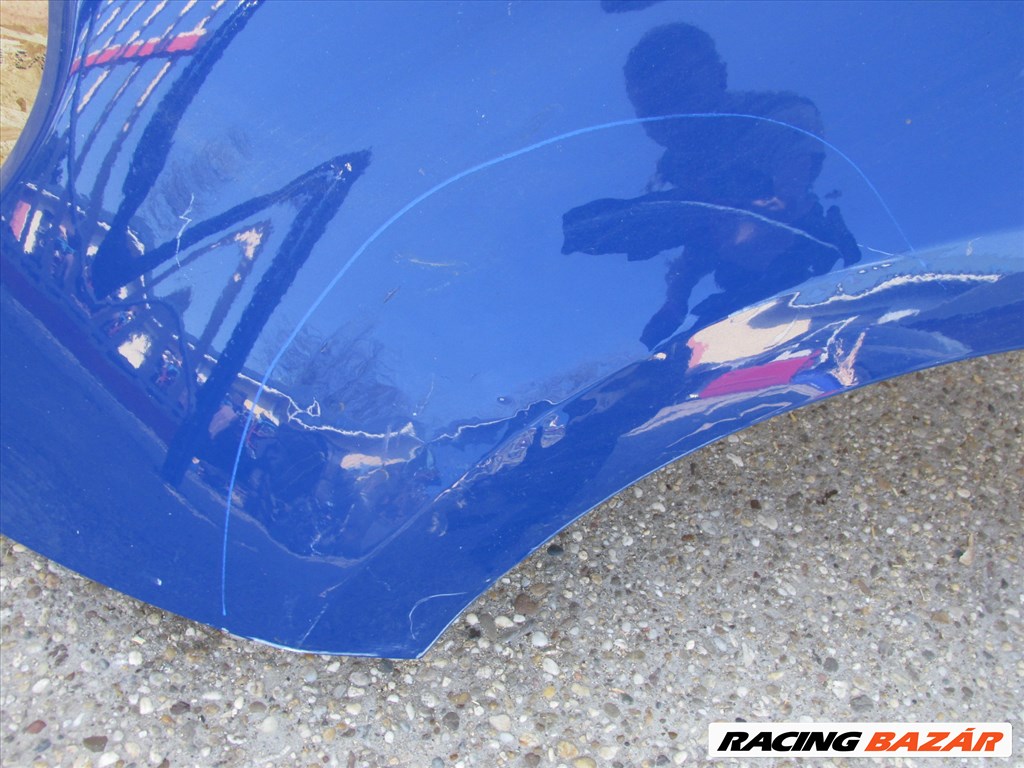 79439 Fiat Doblo IV. 2015- kék színű bal első sárvédő, a képen látható sérüléssel  2. kép