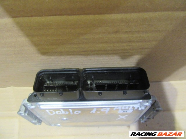 25999 Fiat Doblo II. 1,9 8v Diesel motorvezérlő szett 0281012864 , 55200674 3. kép