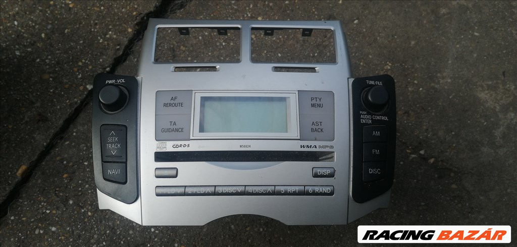 Toyota Yaris (XP90) gyári mp3-as cd-s rádió eladó! 861200d210 1. kép