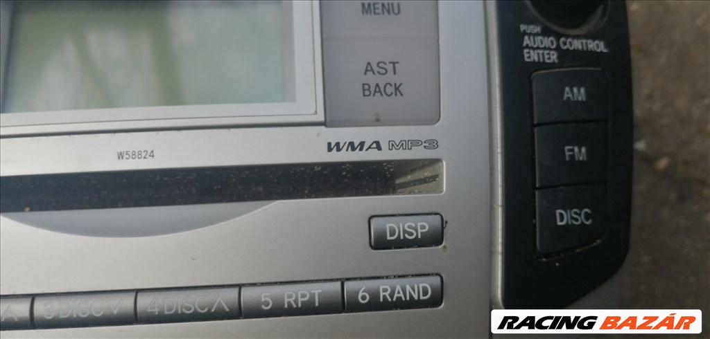Toyota Yaris (XP90) gyári mp3-as cd-s rádió eladó! 861200d210 2. kép