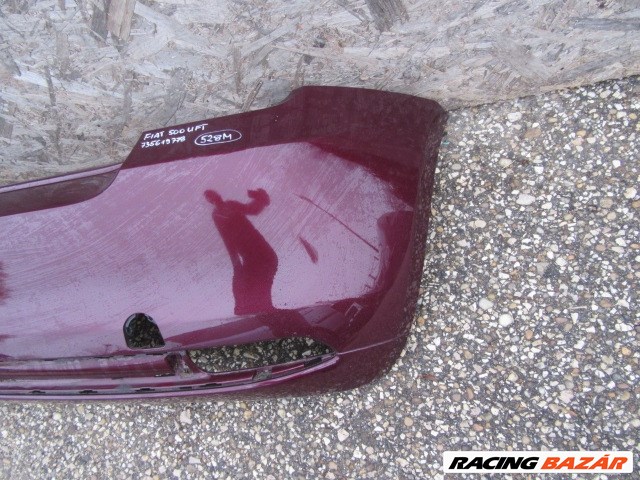 147142 Fiat 500 Fl 2015-  sima hátsó lökhárító, a képen látható sérüléssel 4. kép