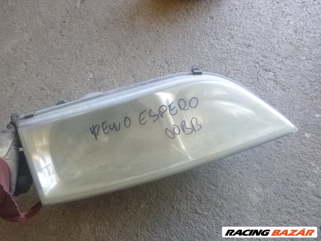 Daewoo Espero első lámpa üveg matt 3. kép