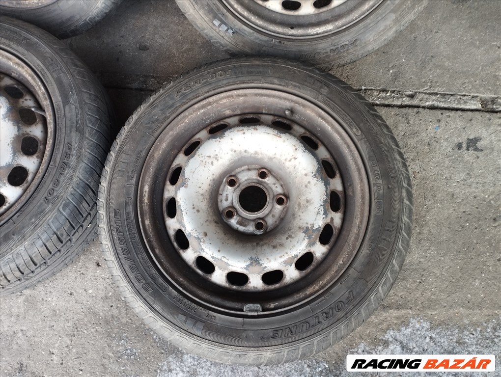 Volkswagen Golf 5/A3/Octavia/Leon 16x7J, 5x112 gyári lemezfelni szett 4. kép