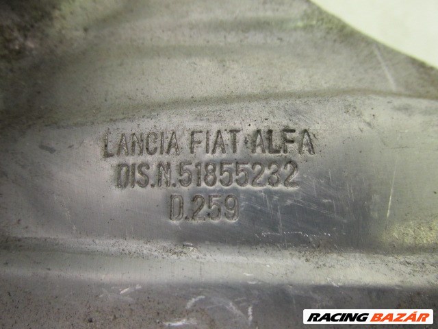 Fiat 500 1,3 16v Mjet kipufogó hővédő lemez 51855232 3. kép