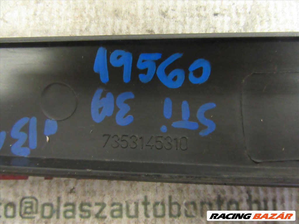Fiat Stilo 3 ajtós,  735314531 számú,  bal hátsó díszcsík 2. kép