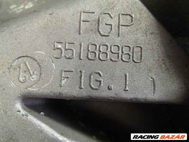 Fiat Grande Punto 1,9 8v Diesel klímakompresszor tartó alubak  51758118 7. kép