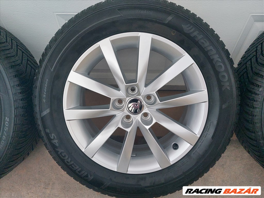 Gyári  Skoda Scala-Kamiq 16”alufelni 5x100 négyévszakos gumi 3. kép