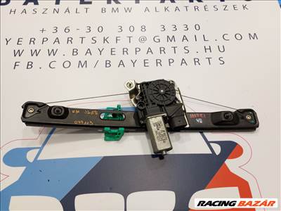 BMW E90 E91 bal hátsó ablakemelő szerkezet motor kompletten (888381) 7075383