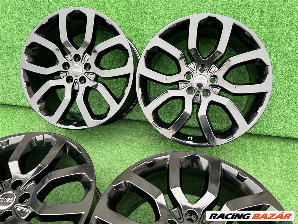 R22 5x120 Original Land rover - Range Rover Sport Style 6 - 9.5J ET49 - CK52-1007-HA - Black Mirror 2. kép