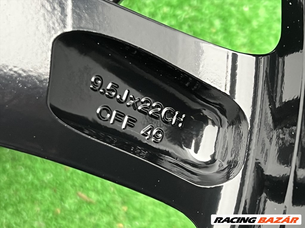 R22 5x120 Original Land rover - Range Rover Sport Style 6 - 9.5J ET49 - CK52-1007-HA - Black Mirror 6. kép