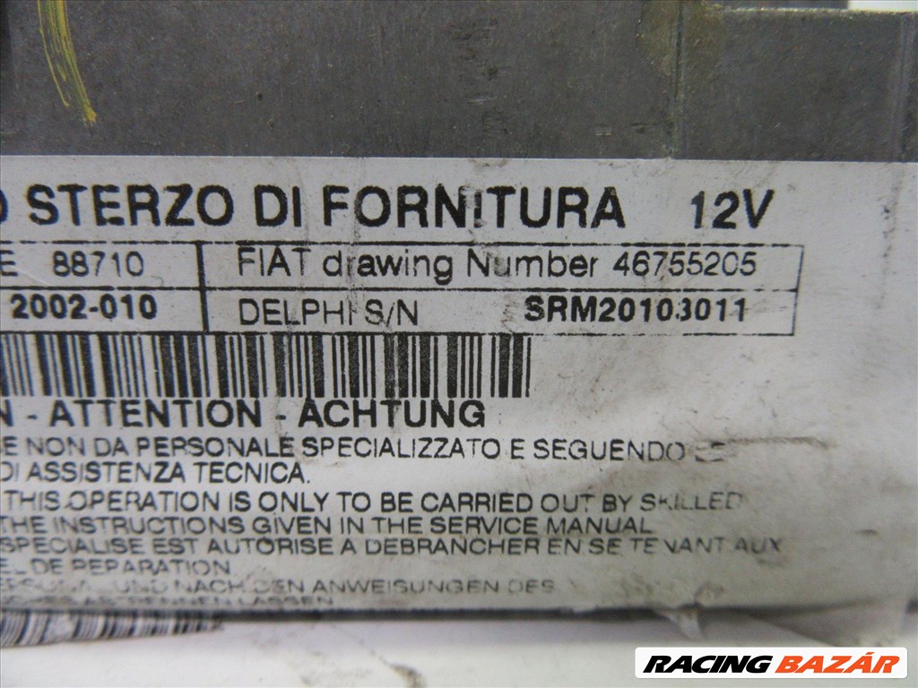 Fiat Punto II. 6971 elektromos szervó, vezérlő elektronika  51711765 3. kép