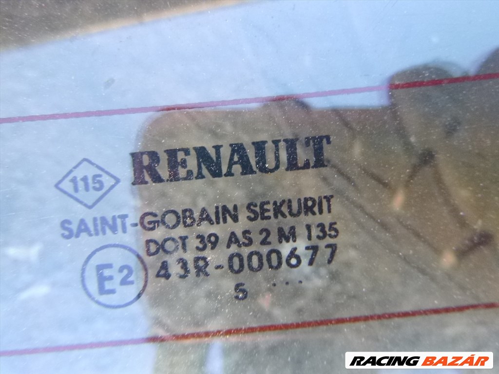 Renault Mégane II 2005 kombi csomagtérajtó nyitható üveg  10. kép