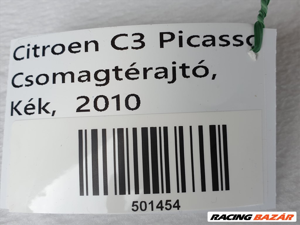 501454  Citroen C3 Picasso Csomagtérajtó 9. kép