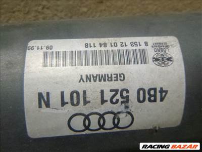 Audi A6 (C5 - 4B), 1999,   2,5 TDI AUTOMATA kardántengely 4B0 521 101 N 4b0521101n