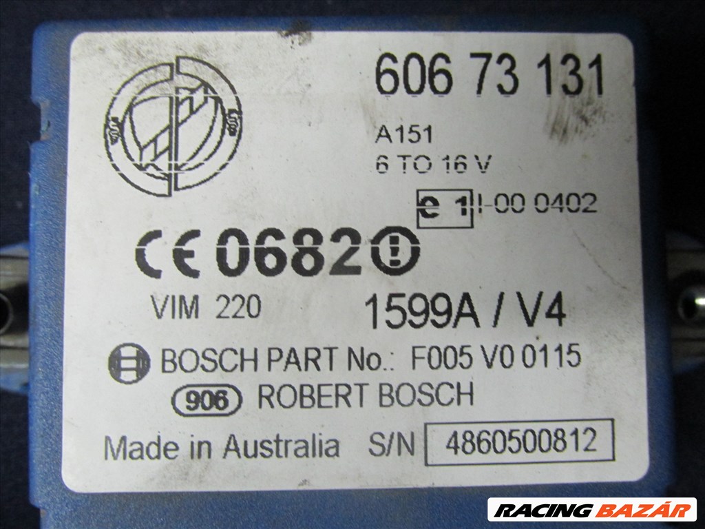 72014 Alfa Romeo 156 2,0 benzin motorvezérlő szett 0261S01029 55191018 4. kép