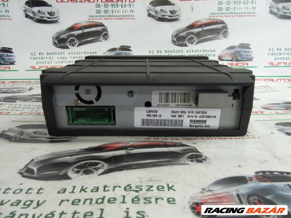 Lancia Lybra 46800842 számú, navigációs cd tár 2. kép