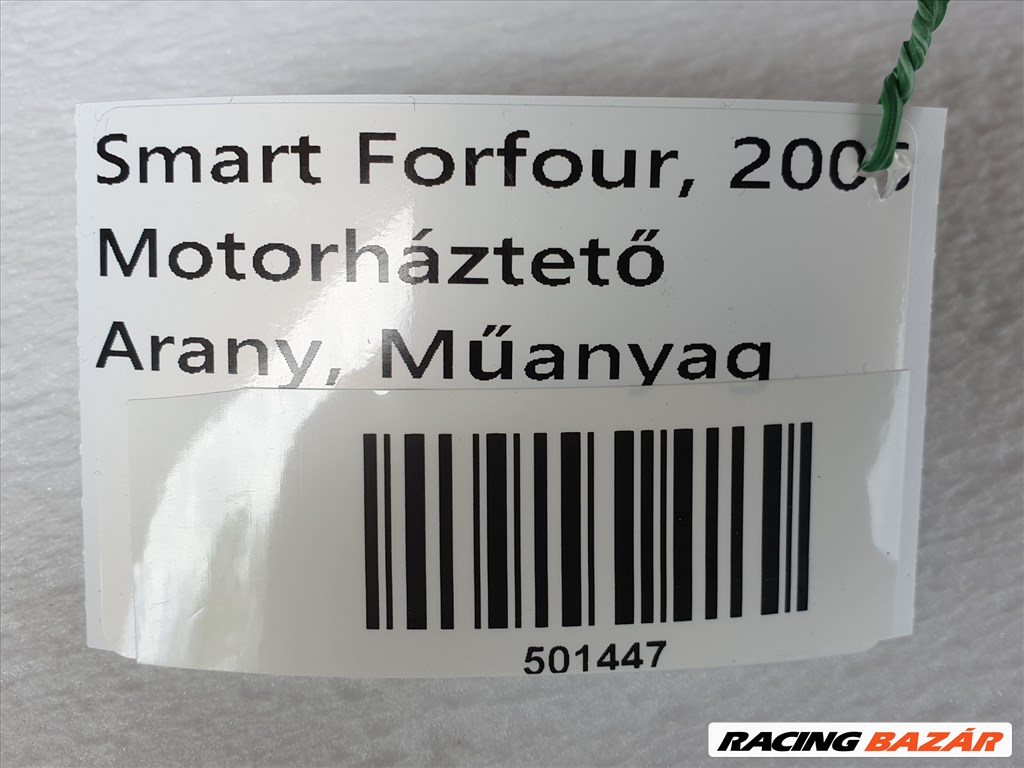 501447  Smart Forfour, 2006, Motorháztető 7. kép