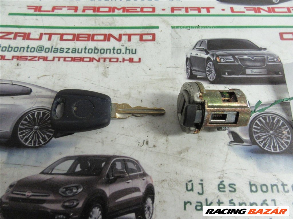 Fiat Punto II. gyújtás kapcsoló + kulcs 1. kép