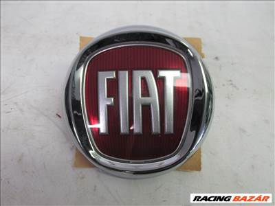 Fiat Seicento gyári új első embléma, piros 6001072887