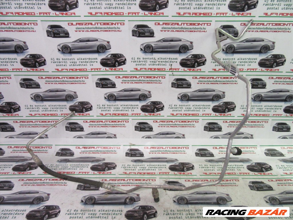 Fiat Grande Punto 1,4 benzin klímacső 51827242 2. kép