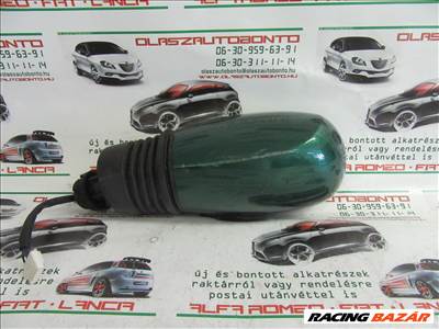 Fiat Punto II. III. zöld  színű, elektromos, bal oldali tükör