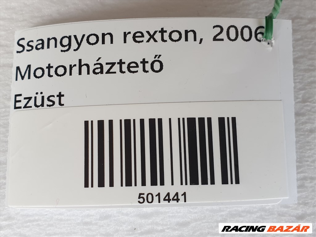 501441  Ssangyong Rexton, 2006, Motorháztető 7. kép
